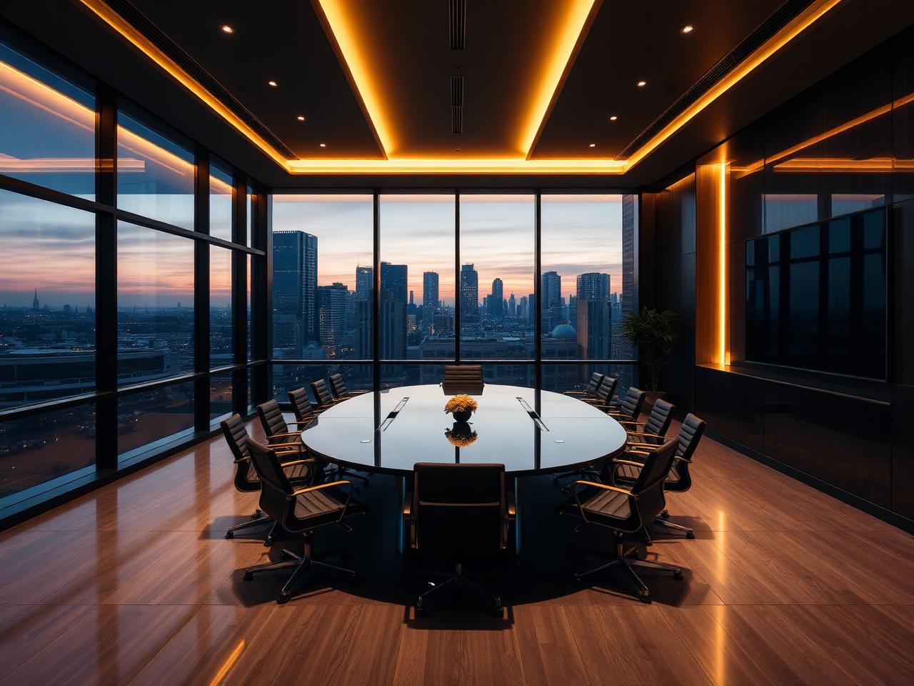 Bureau corporatif haut de gamme