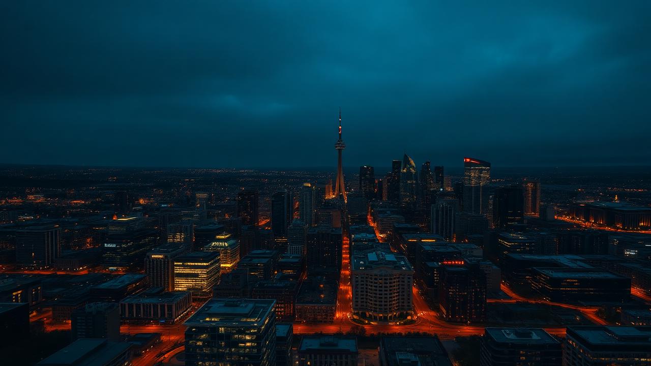 Skyline urbain